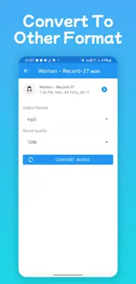 Video Voice Changer Pro android App screenshot 1